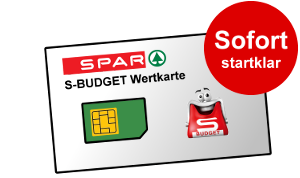 S-BUDGET Werkarten Tarif - Prepaid SIM Karte